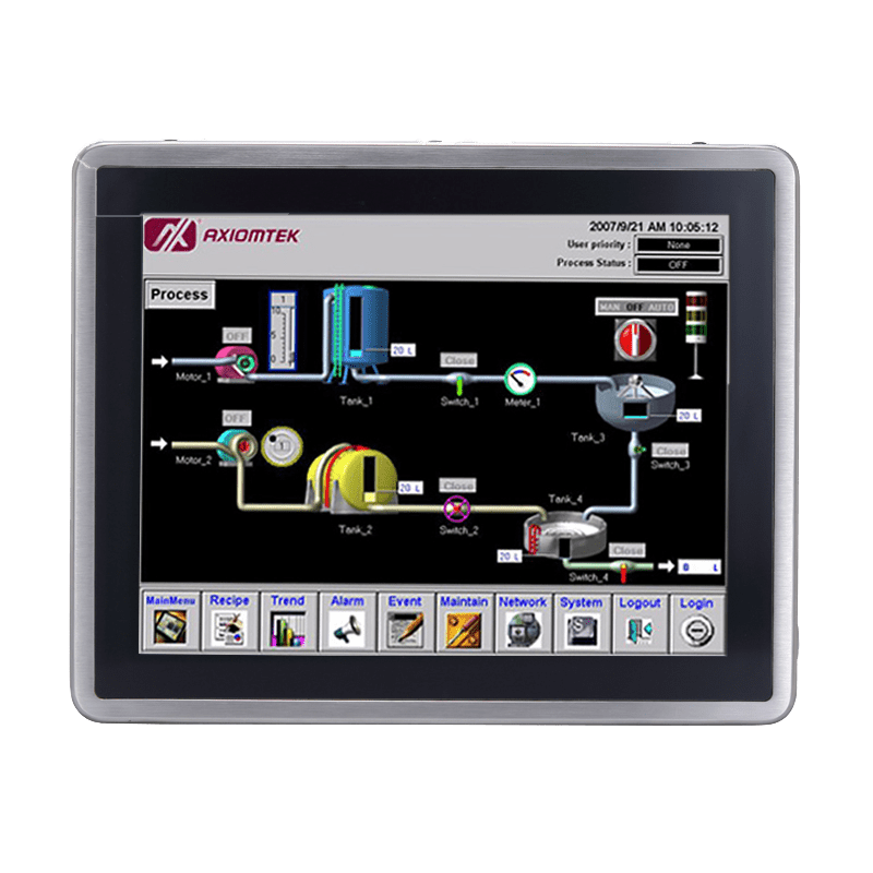Axiomtek got815-834 Stainless Steel Touch Panel PC