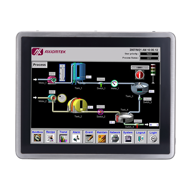 Axiomtek got815l-511 Stainless Steel Touch Panel PC