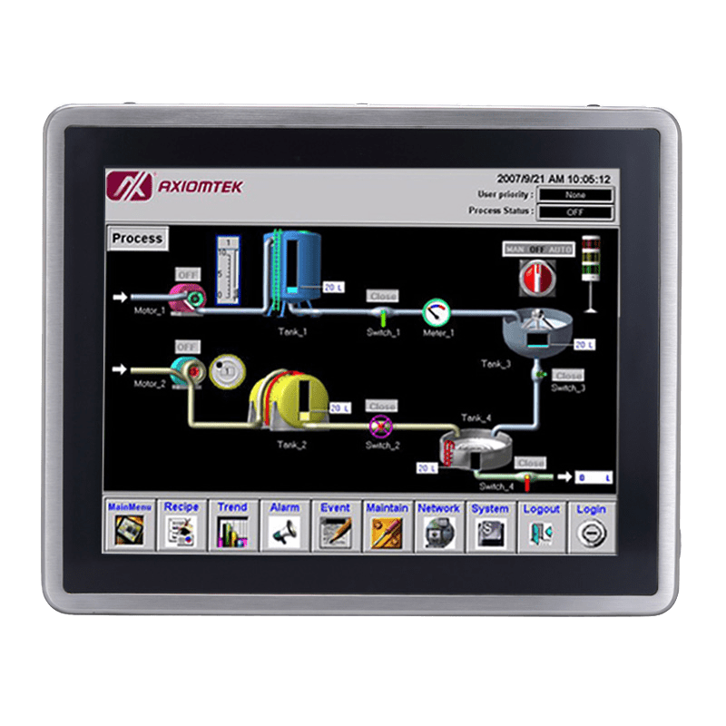 Axiomtek got817-834 Stainless Steel Touch Panel PC