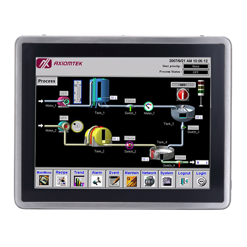Axiomtek got815l-511 Stainless Steel Touch Panel PC