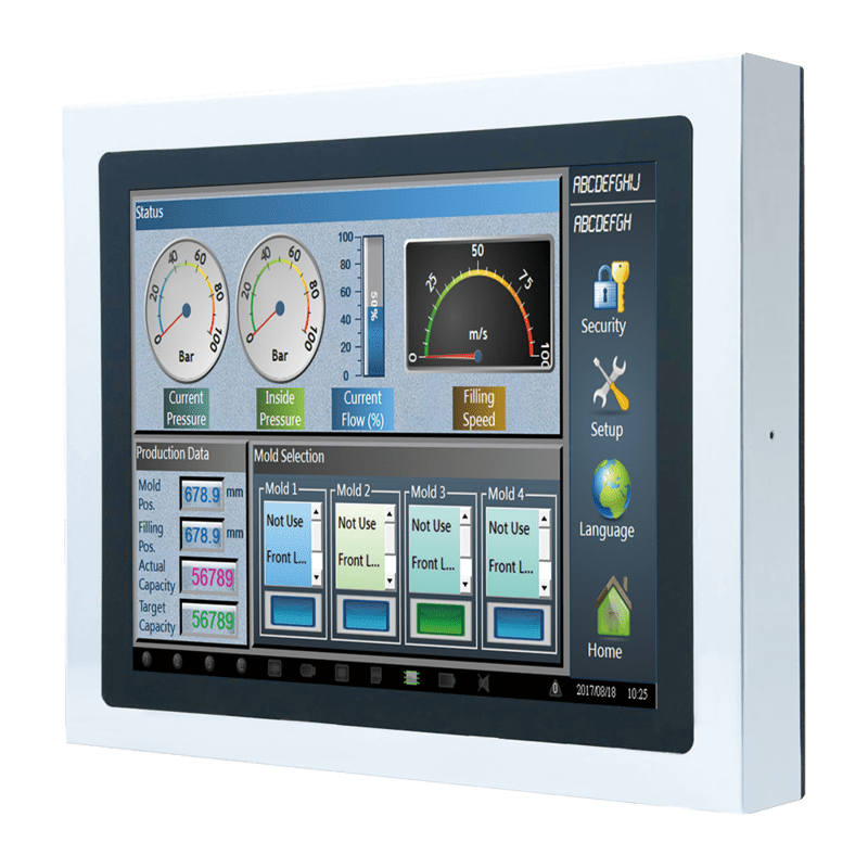 Arestech ppc-z177 stainless steel touch panel PC