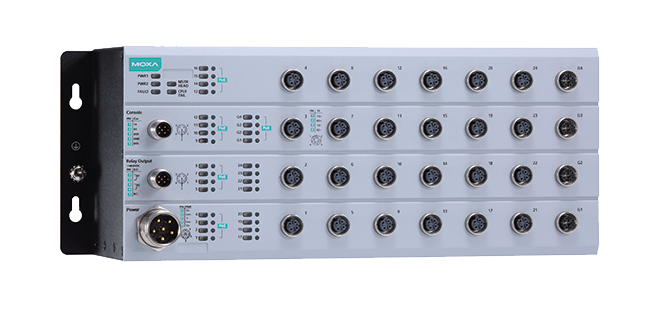 Moxa TN-4528A-16PoE-4GPoE Series transportation switch
