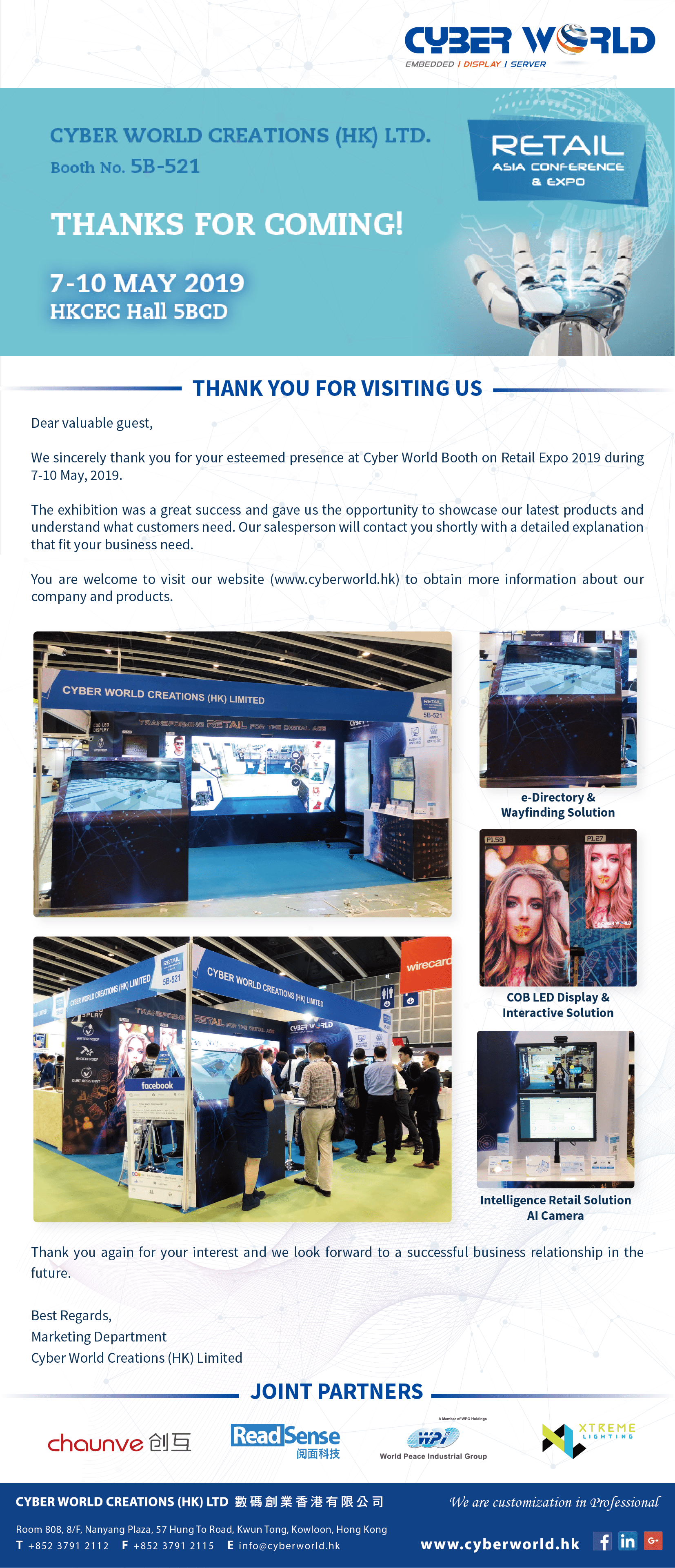 Retail-Expo-2019-thank-you-letter_150 (CWC): Thank you for Visiting Our Booth at Retail Asia Expo 2019! Retail-Expo-2019-thank-you-letter_150 (CWC): Thank you for Visiting Our Booth at Retail Asia Expo 2019!