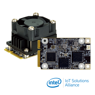 Intel embedded computing Mustang-MPCIE-MX2- AI Accelerator Card