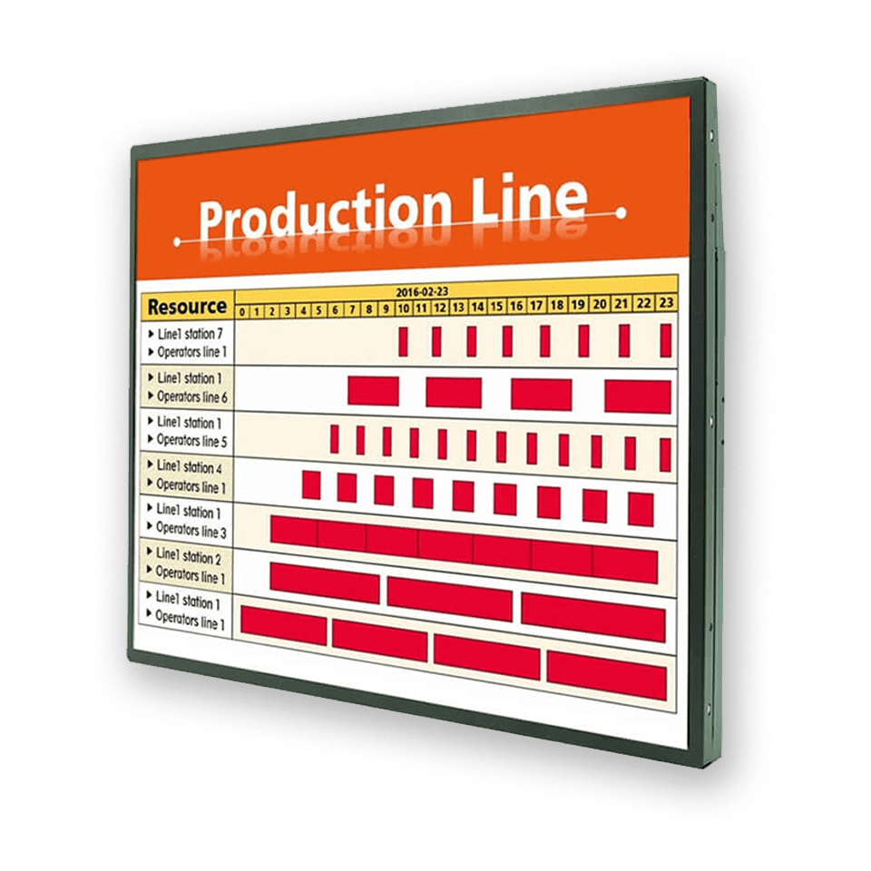 Litemax 1968-E professional display and touch screen monitor sunlight readable LCD
