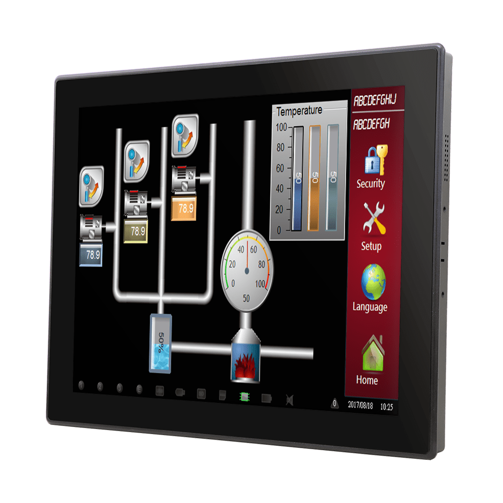 Arestech DM-117P_VM-2000 professional display and touch screen monitor multi-touch