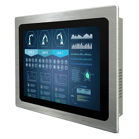 Winmate Product-R10L100-PPT2(HB)-45-L4-I professional display and touch screen monitor multi-touch