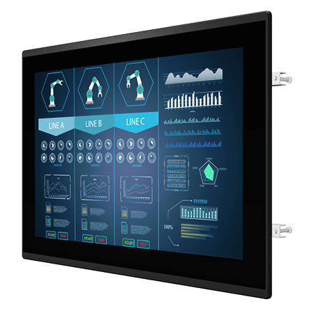 Winmate Product-R15L100-EHC3-45-L4-I professional display and touch screen monitor multi-touch