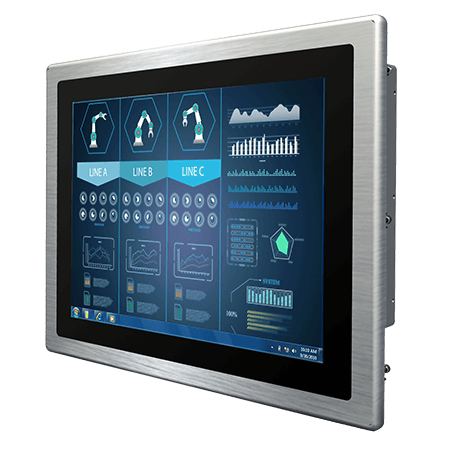 Winmate Product-R15L600-PPC3(HB)-45-L4-I professional display and touch screen monitor multi-touch