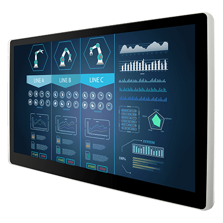 Winmate Product-W15L100-PTA3-45-1-L4-I professional display and touch screen monitor multi-touch