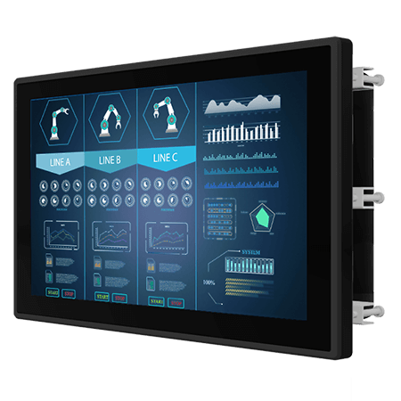 Winmate Product-W22L100-EHA3-45-L4-I professional display and touch screen monitor multi-touch