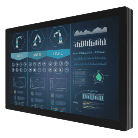 Winmate Product-W27L100-PCA1_45-L4-I professional display and touch screen monitor multi-touch
