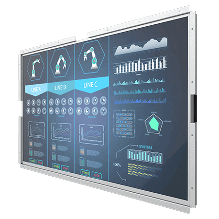 Winmate Product-W43L300-OFA1_45-L4-I professional display and touch screen monitor Open Frame
