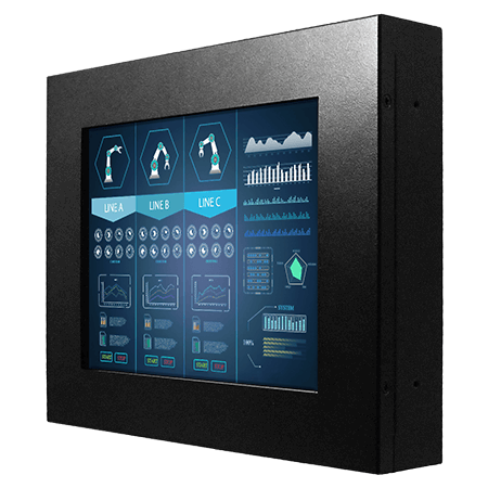 Winmate R08T100-CHU1 professional display and touch screen monitor Chassis