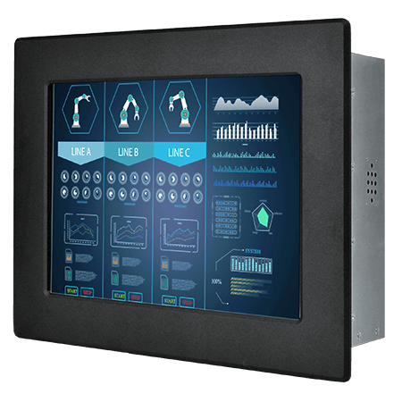 Winmate R10L600-PMP1 professional display and touch screen monitor Panel Mount