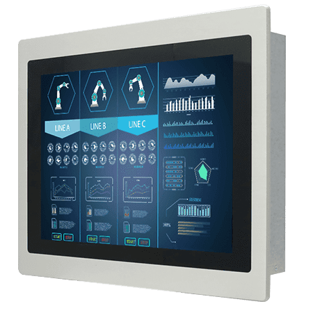 Winmate R12L600-PMM2 professional display and touch screen monitor Panel Mount