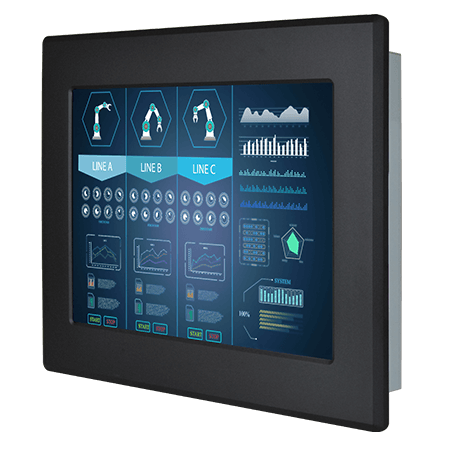 Winmate R12T600-PML1 professional display and touch screen monitor Panel Mount