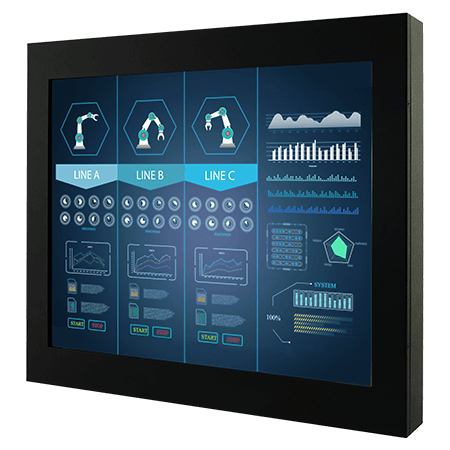 Winmate R15L100-CHA1 professional display and touch screen monitor Chassis