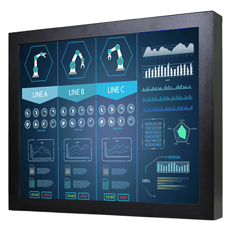Winmate R19L300-CHM2TR professional display and touch screen monitor Chassis