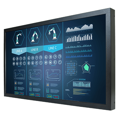 Winmate W24L100-CHA2TR professional display and touch screen monitor Chassis
