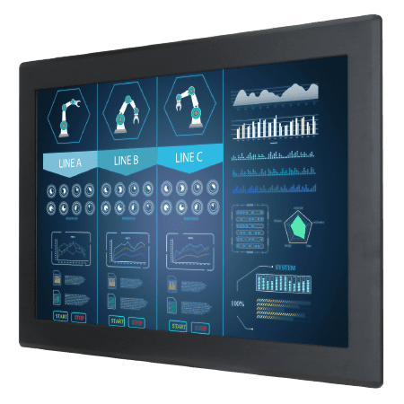 Winmate W24L100-PMA2 professional display and touch screen monitor Panel Mount