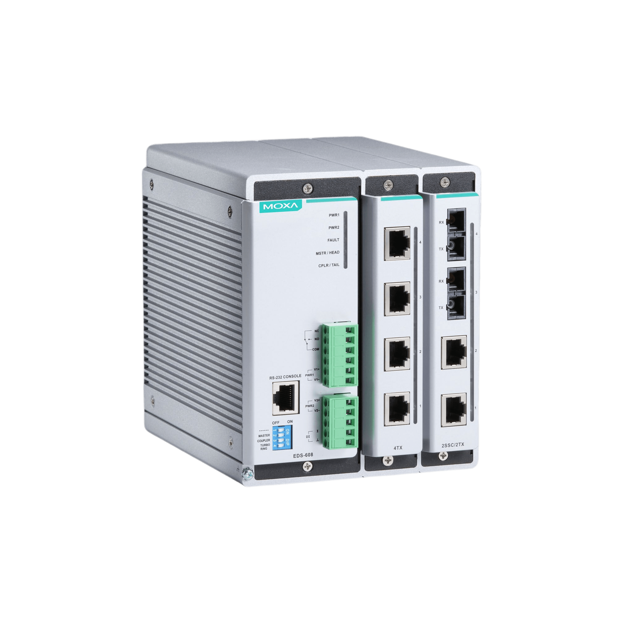 Moxa EDS-G608 Series industrial managed switches