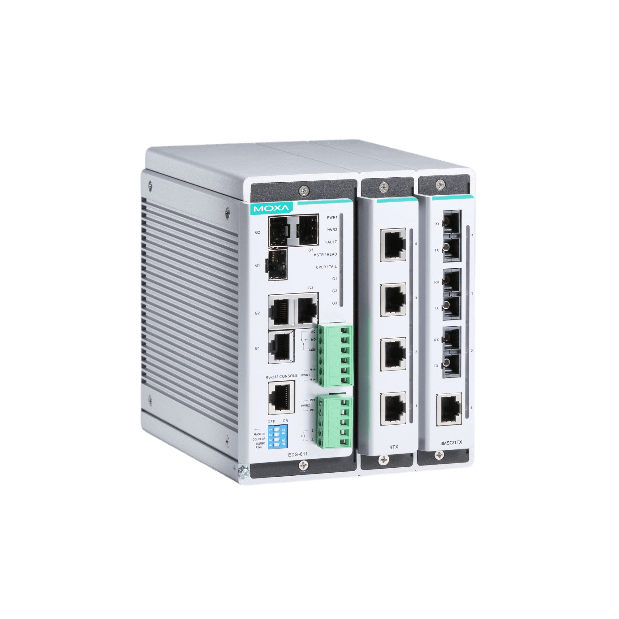 Moxa EDS-611Series industrial managed switches