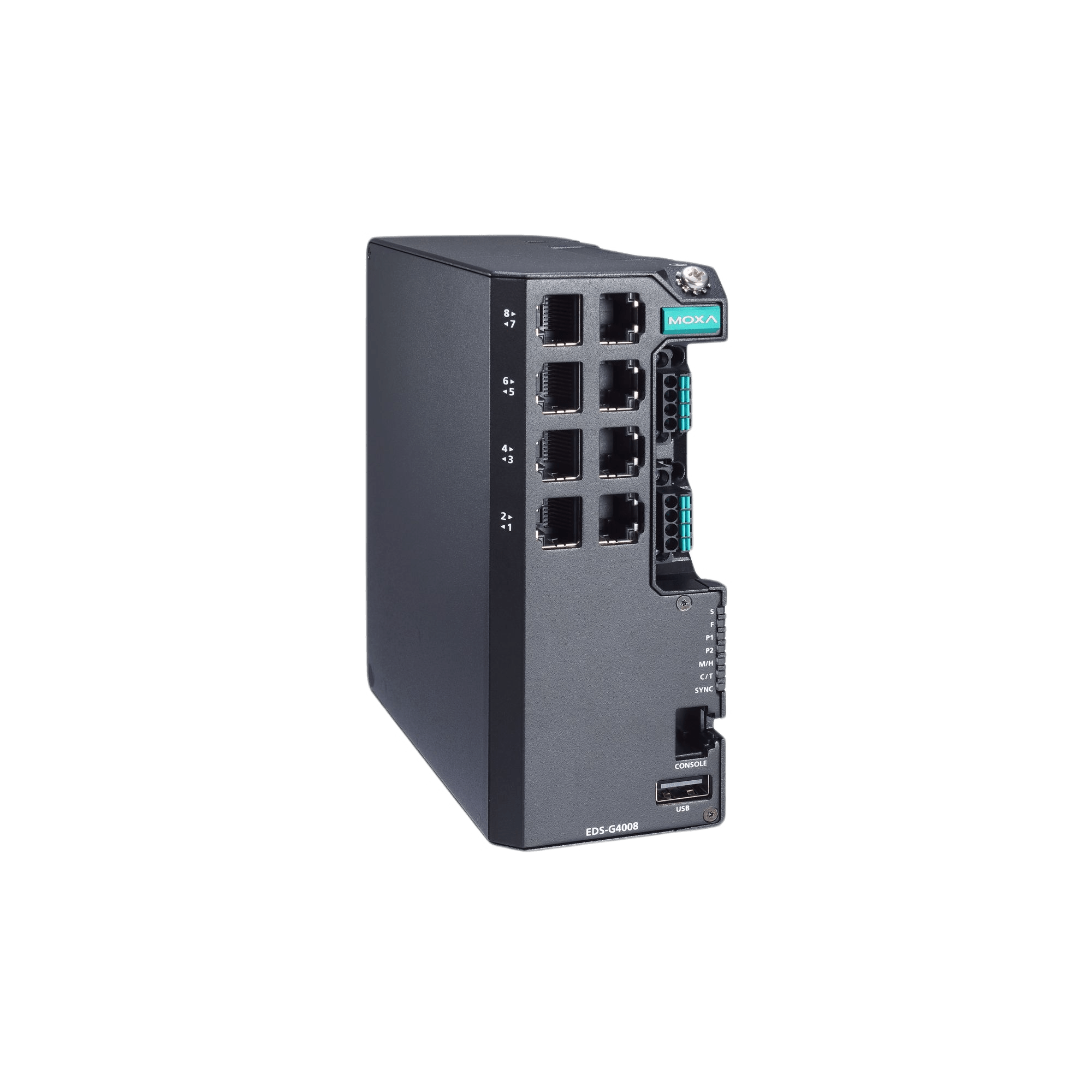Moxa EDS-G4008 Series industrial managed switches