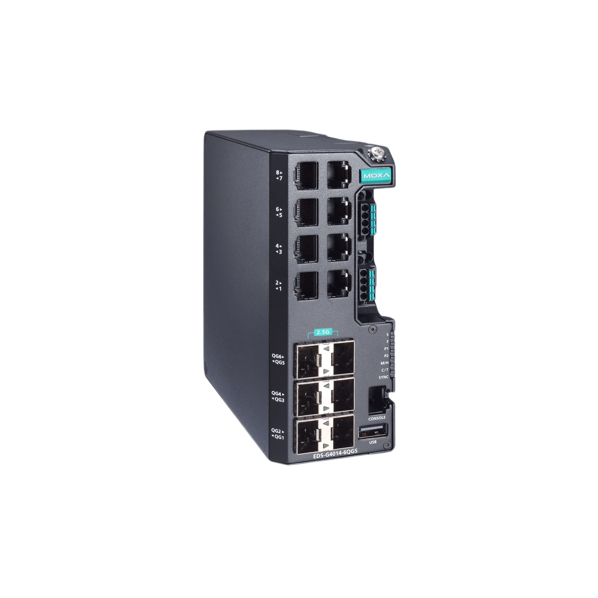 Moxa EDS-G4014 Series industrial managed switches
