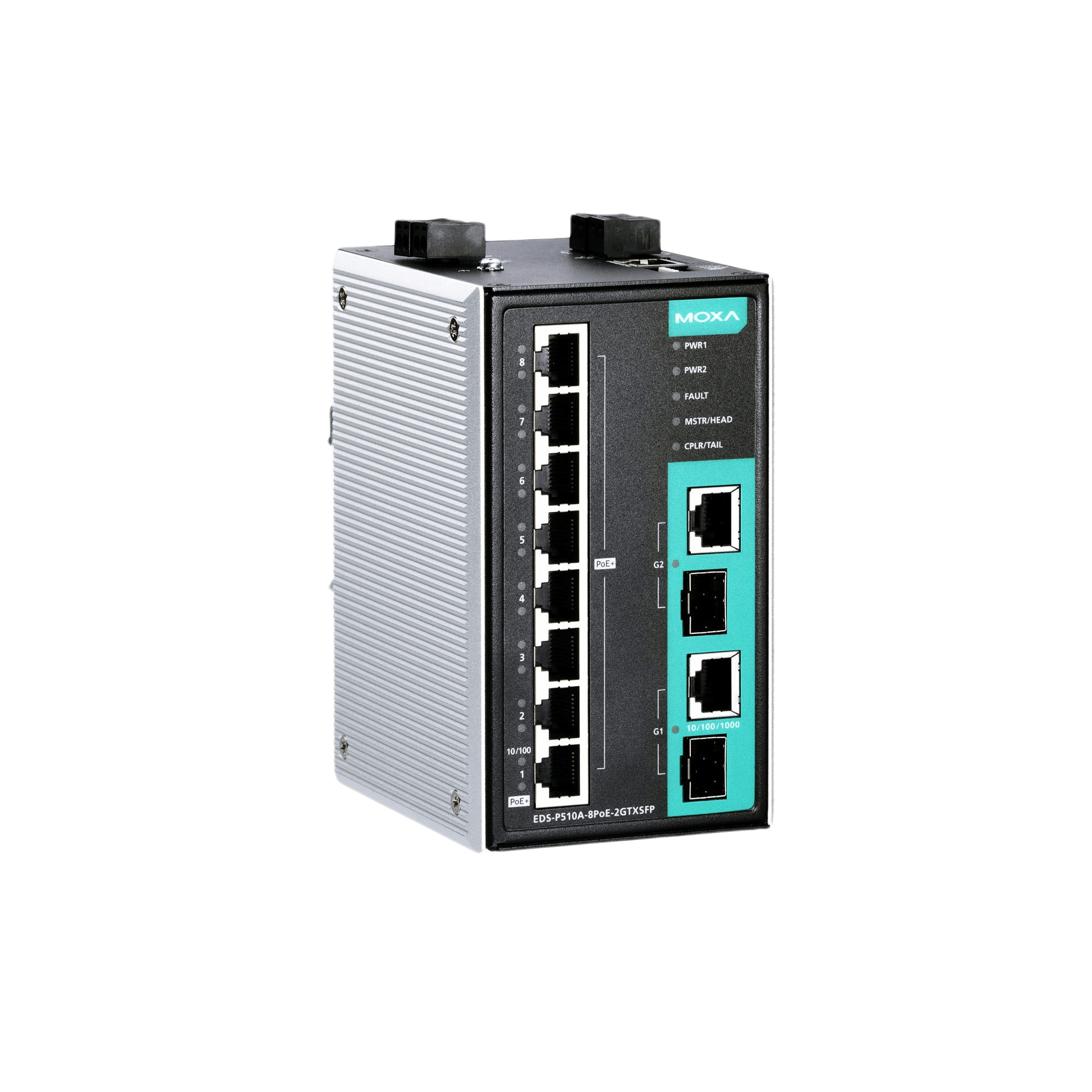 Moxa EDS-P510A Series industrial managed switches