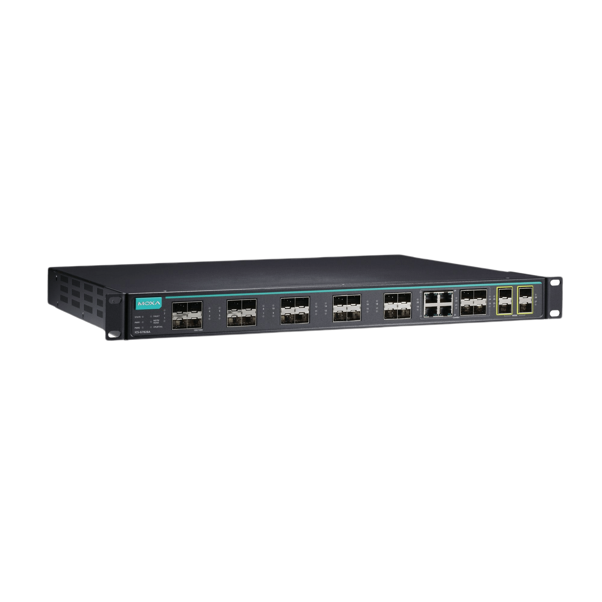 Moxa ICS-G7828A Series Industrial switches