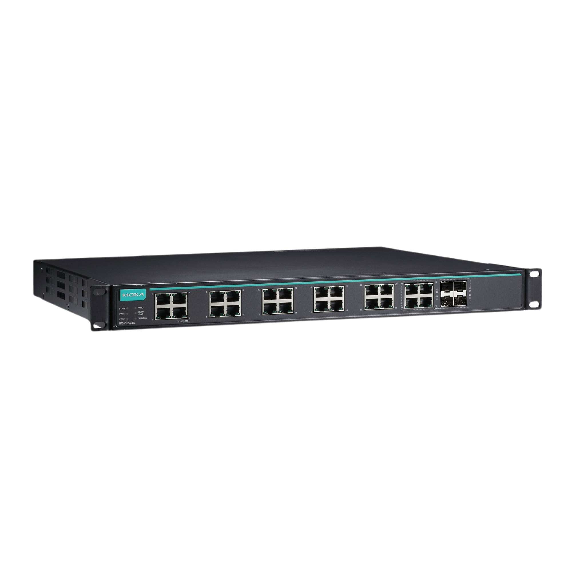 Moxa IKS-G6524A Series Industrial managed switches