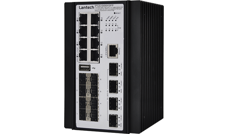 LanTech I(P)GS-6488XSFP Industrial managed switches