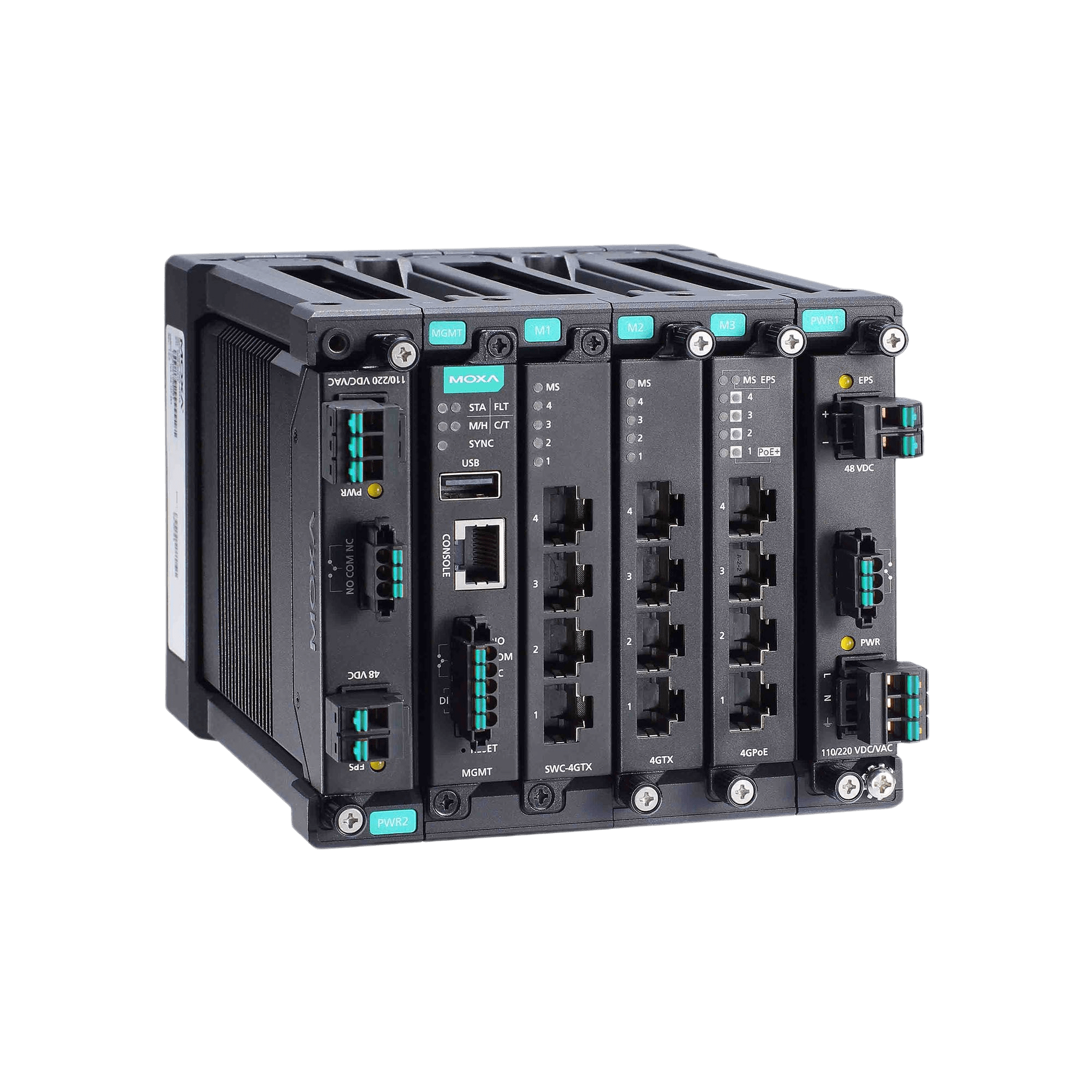 Moxa MDS-G4012 Series industrial managed switches