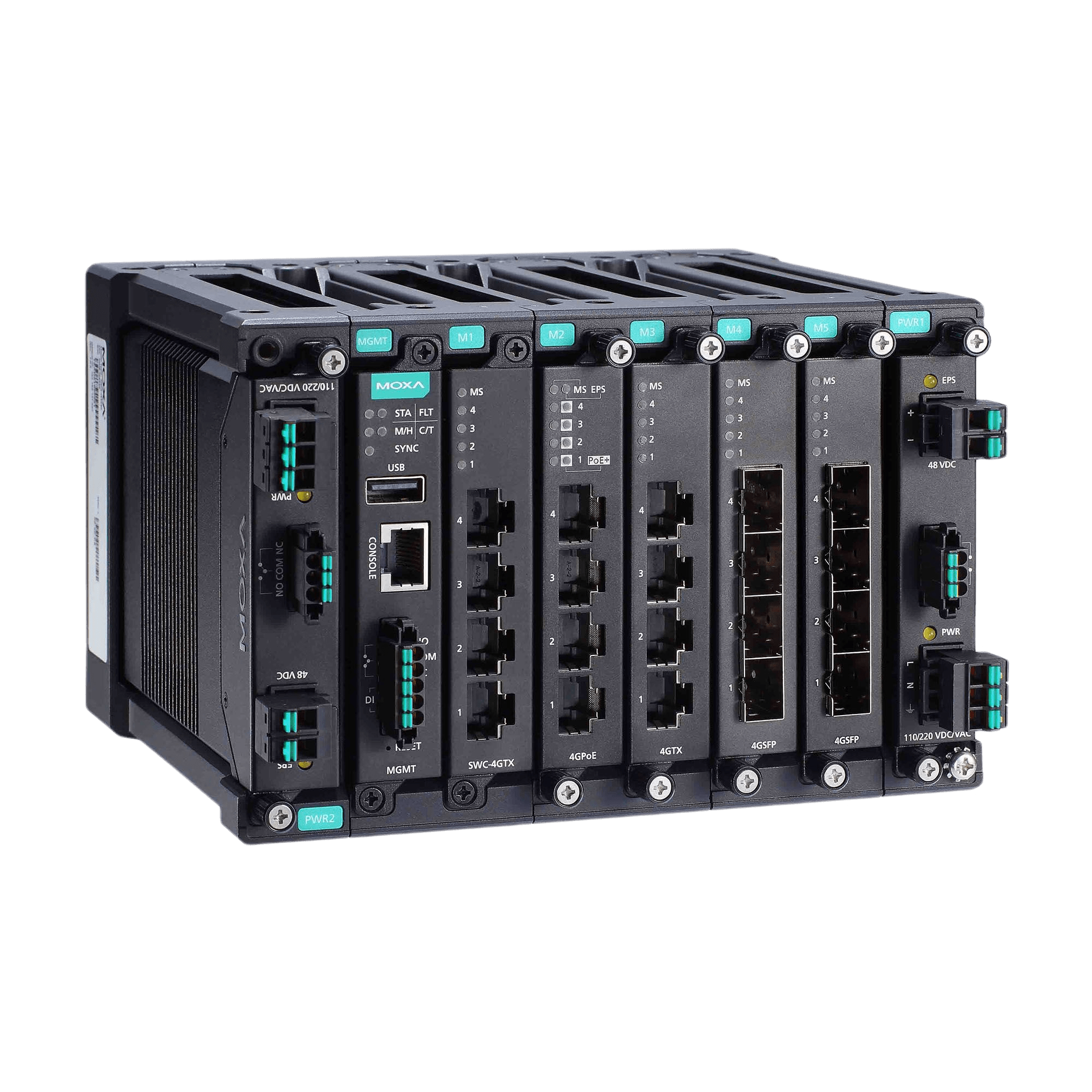 Moxa MDS-G4020-L3 Series Industrial Managed Switch