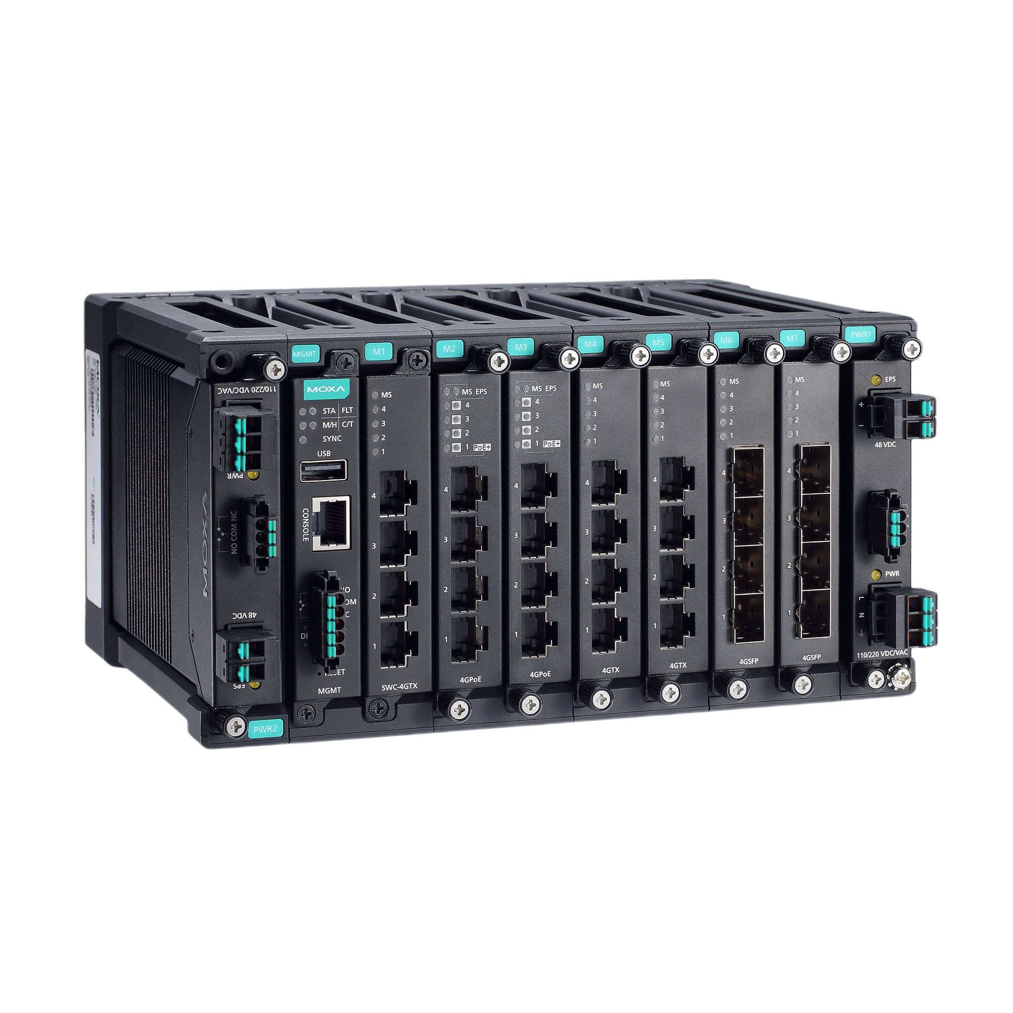 Moxa MDS-G4028-L3 Series Industrial Managed Switch