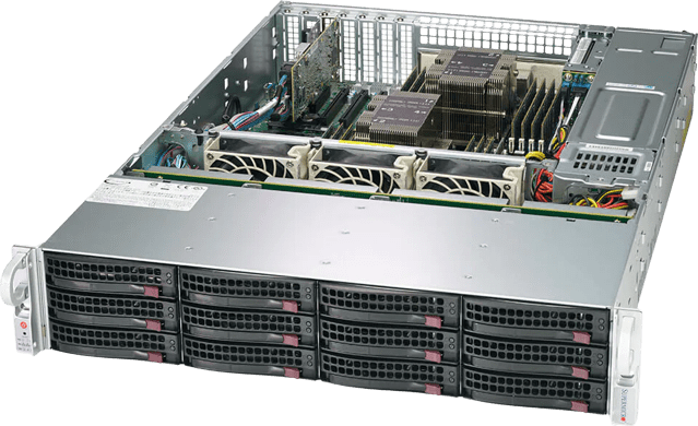 Supermicro SSG-620P-ACR12L Shorage Server