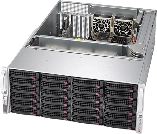 Supermicro SSG-640P-E1CR24L Shorage Server
