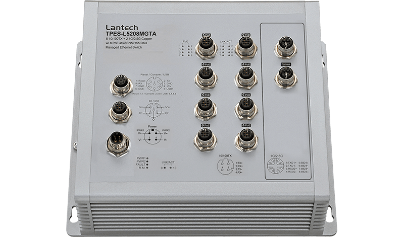 Lantech TPES-L5208MGTA transportation switch