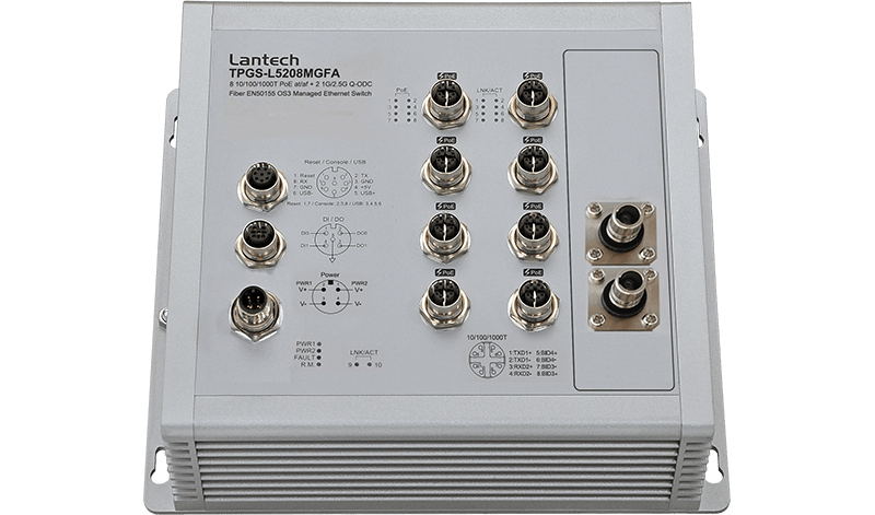 Lantech TPGS-L5208MGFA managed ethernet switch