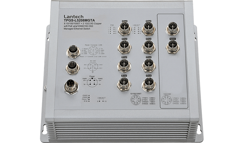 Lantech TPGS-L5208MGTA managed ethernet switch