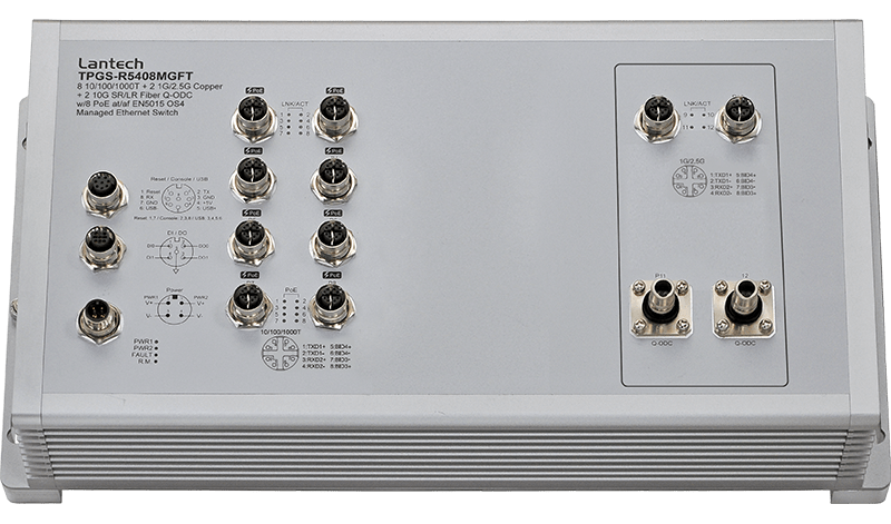 Lantech TPGS-R5408MGFT managed ethernet switch