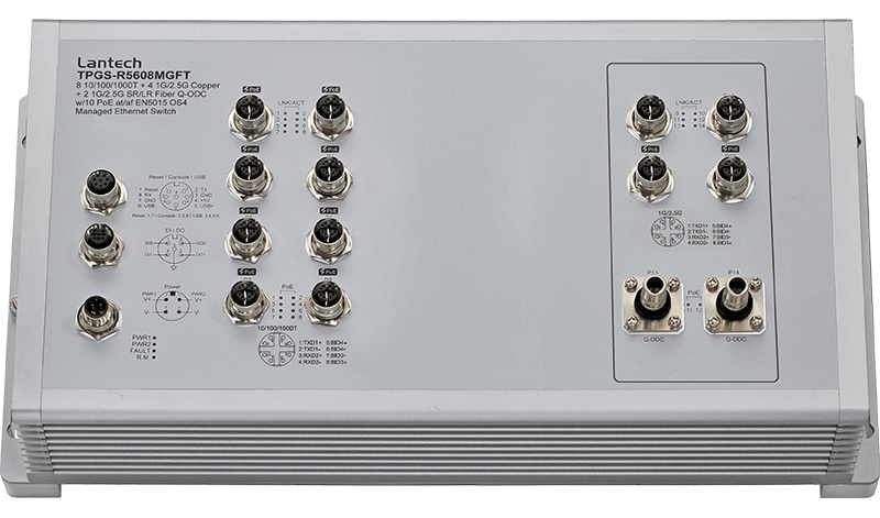 Lantech TPGS-R5608MGFT managed ethernet switch