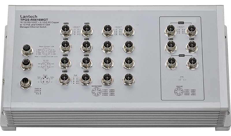 Lantech TPGS-R5616MGT managed ethernet switch
