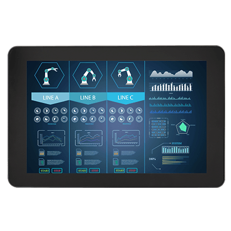 Winmate Professional Display W10L100-PCH2-POE