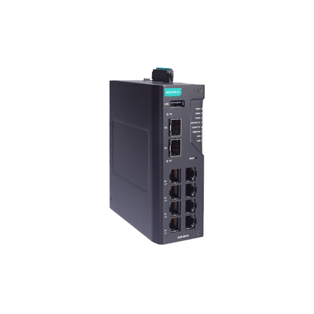 Moxa Industrial Ethernet Switches EDR-8010 Series
