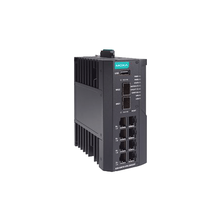 Moxa Industrial Ethernet Switches EDR-G9010 Series