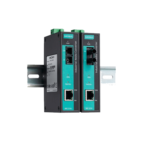 Moxa Industrial Ethernet Switches IMC-21A Series