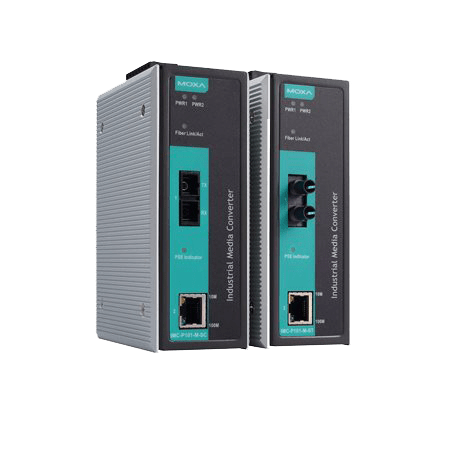 Moxa Industrial Ethernet Switches IMC-P101 Series