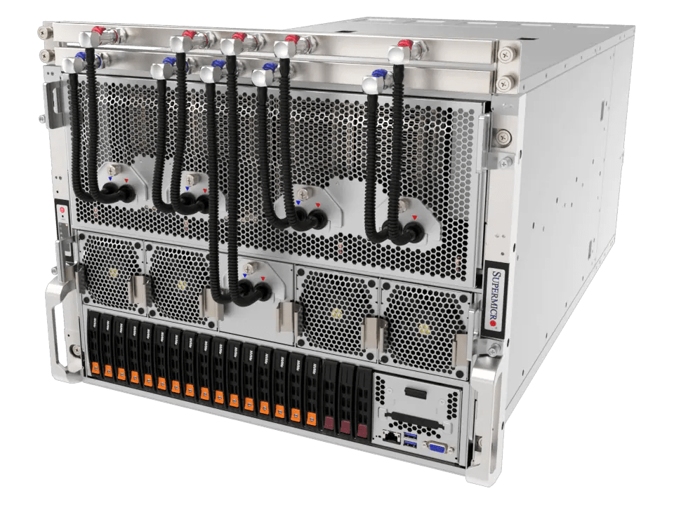 LCC-8U-8GPU-angle-_1_ (CWC): Supermicro Liquid Cooling Revolutionize Thermal Management: Elevated Efficiency, Optimal Performance LCC-8U-8GPU-angle-_1_ (CWC): Supermicro Liquid Cooling Revolutionize Thermal Management: Elevated Efficiency, Optimal Performance